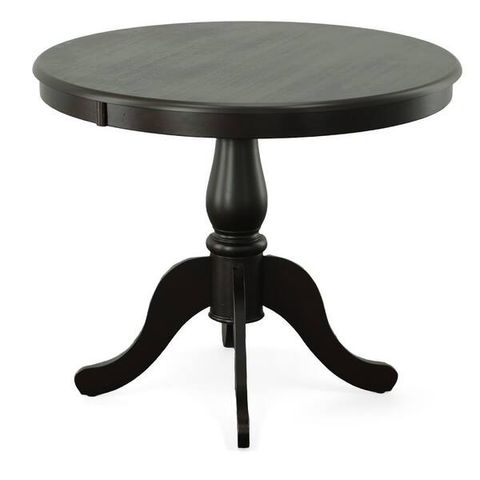Carolina Classic Fairview Espresso 36 In. Round Pedestal Dining Table ... intended for A Closer Look at the Craftsmanship of the Carolina Classics Fairview Pedestal Table